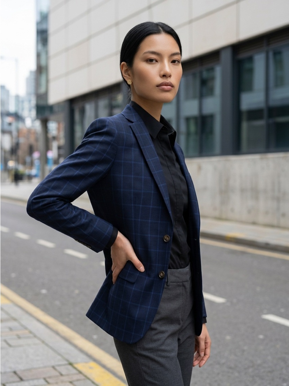 Beautiful blazer! Custom made! Wool, fabulous style! New without tags